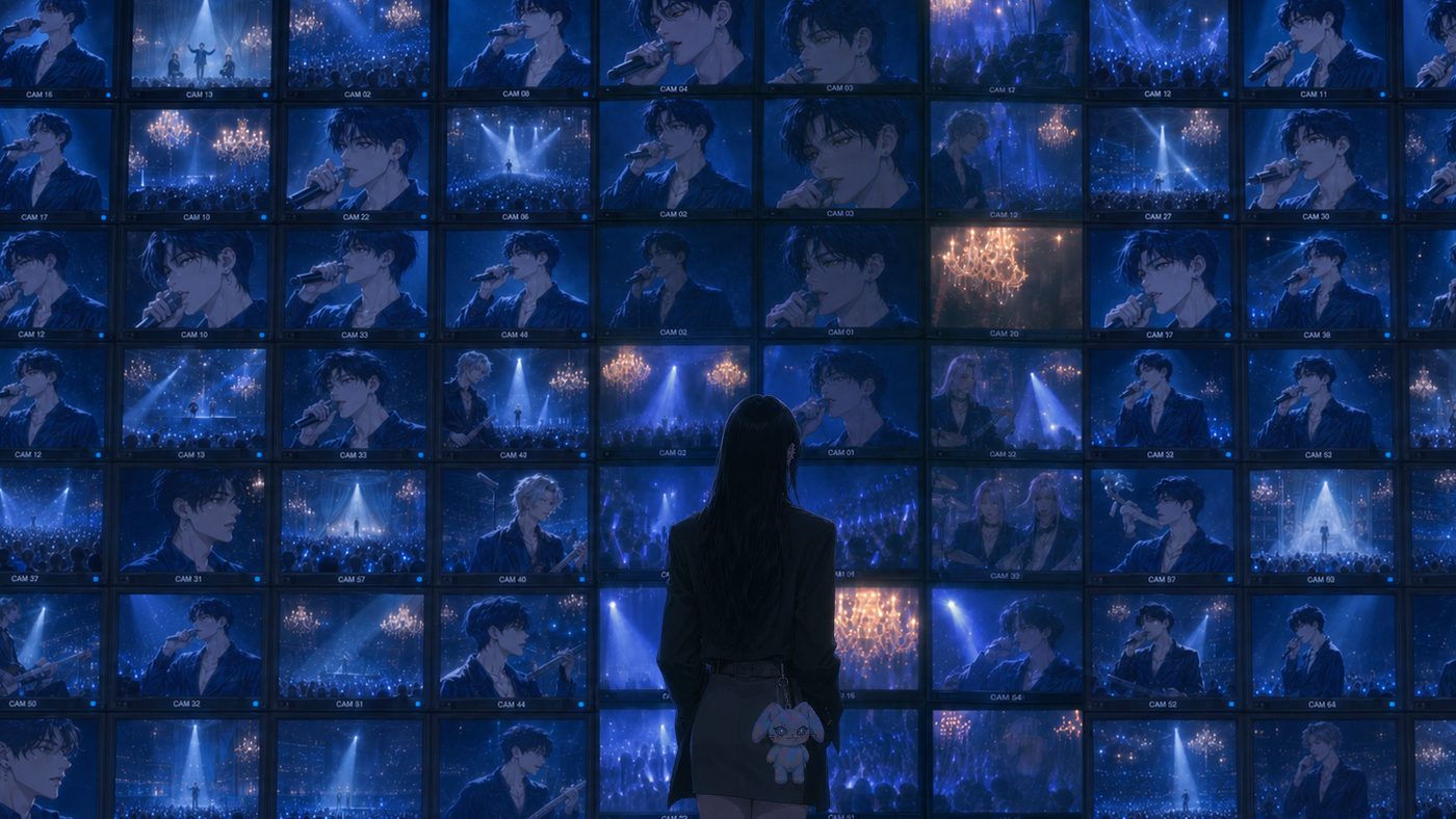 The wall of screens