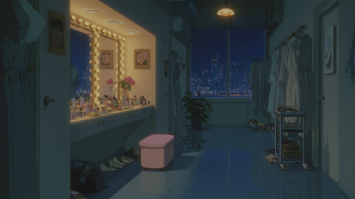 The vanity, 1990s